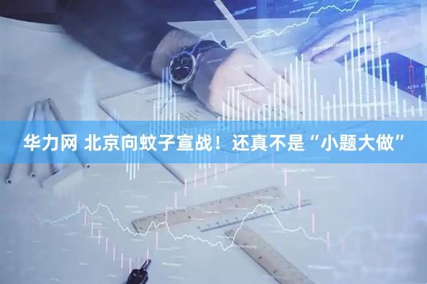 华力网 北京向蚊子宣战！还真不是“小题大做”